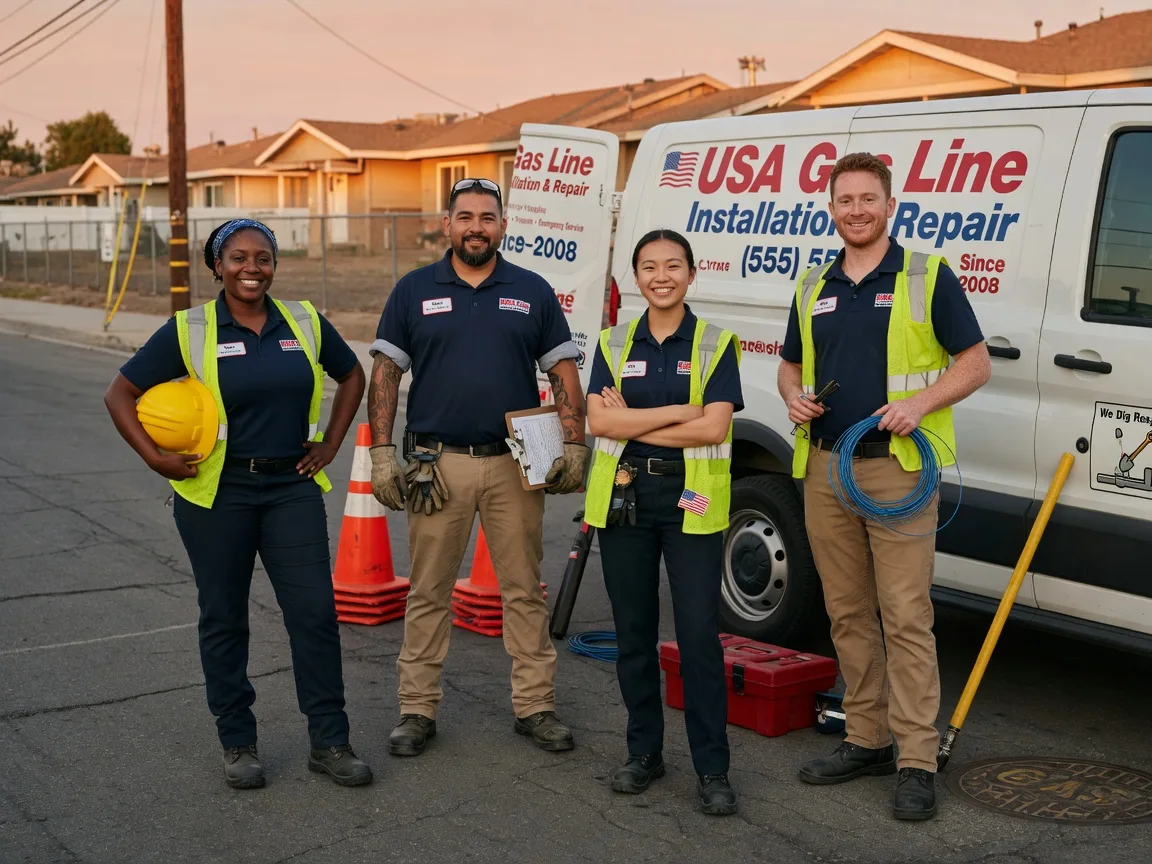 Gas Line Installation company in Limekiln, PA